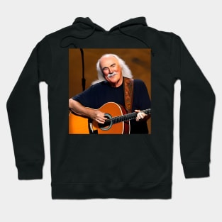 David Crosby vintage graphic design artwork Hoodie